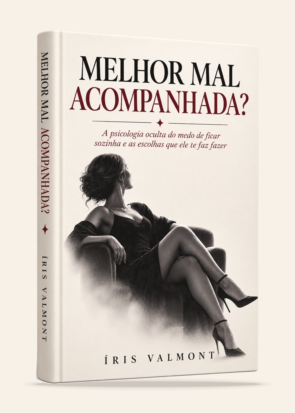 Capa do livro Melhor Mal Acompanhada?, de Íris Valmont